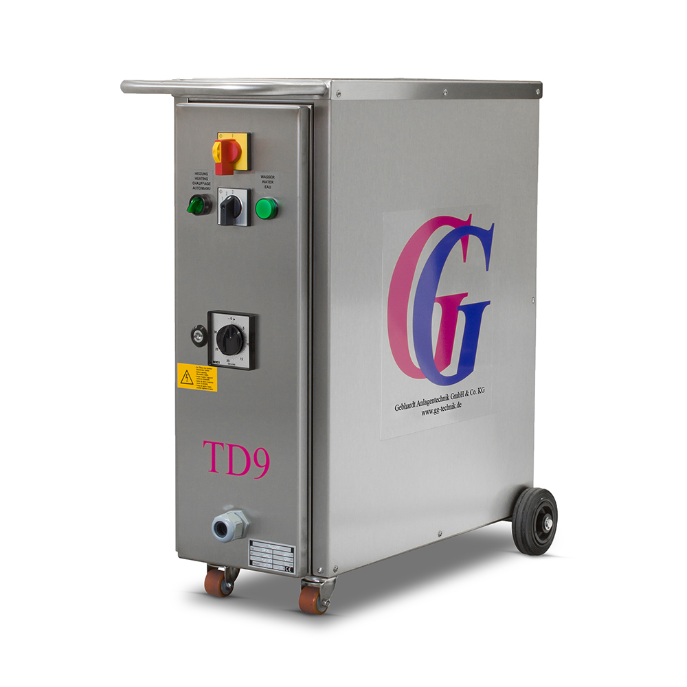 Steam Generator TD9 with OPT-100011 or OPT-100012